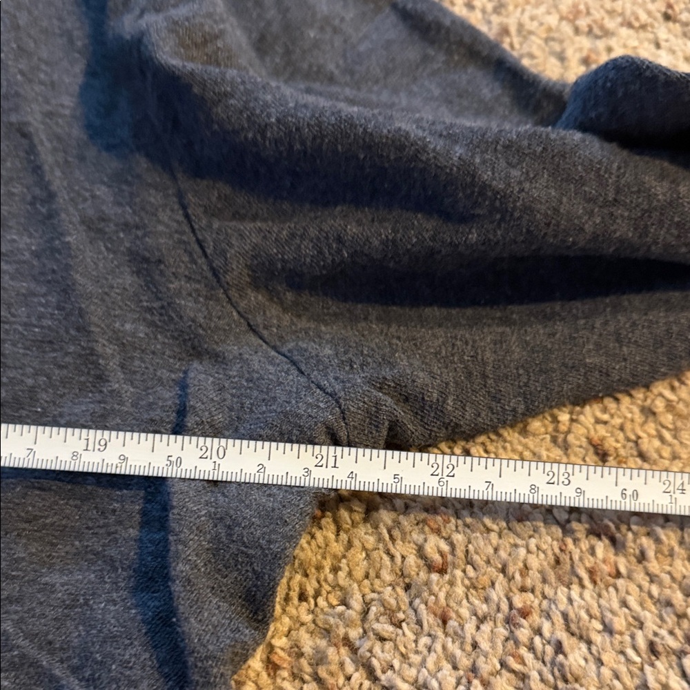 Men's Grayer’s Gray Henley Shirt 100% cottons size large - Picture 7 of 8